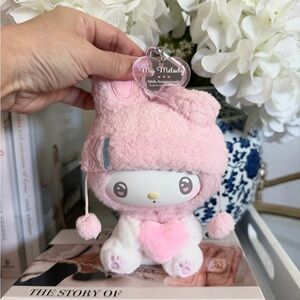 My Melody 50th Anniversary Plush Bag Charm/Key Chain!